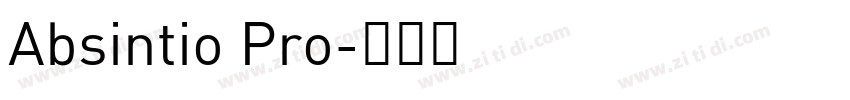 Absintio Pro字体转换